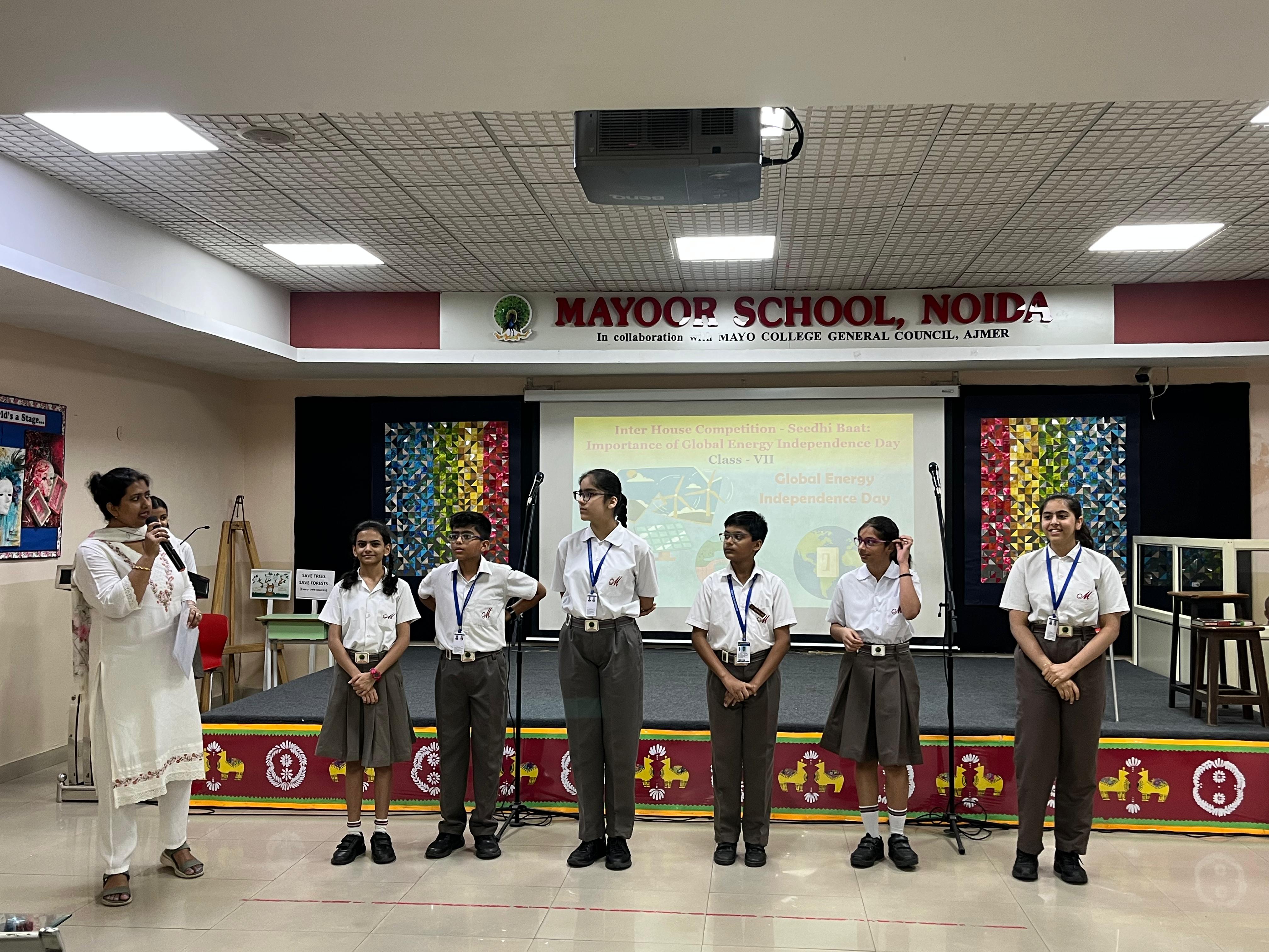 Inter House Social Science Speech Competition – “Seedhi Baat”* 